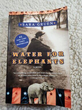 Water for Elephants Sara Gruen Paperback 2007 Harper Perennial Fiction Used